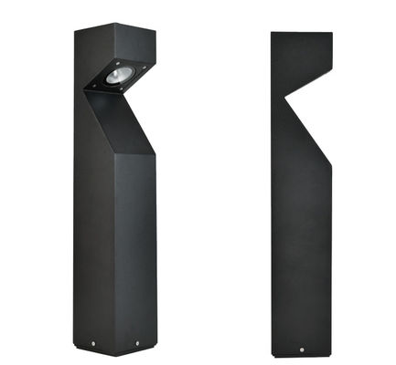 High Efficiency COB LED Bollard Lights , Outdoor Aluminum Lawn Pathway Lights