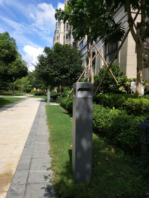 Waterproof Aluminum LED Bollard Lights , Garden LED Lawn Lamp Vandal Resistant