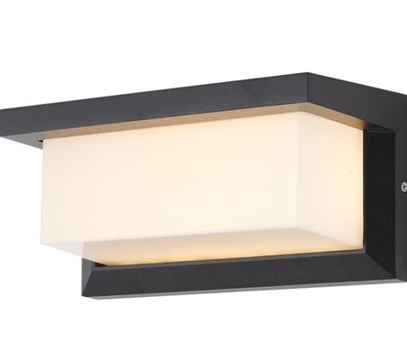 3000K Modern Outdoor Wall Sconce , Up Down Wall Lamp Waterproof Solar Charging