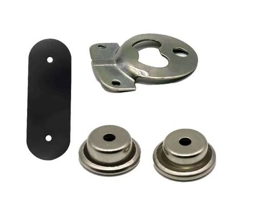 Custom Sheet Metal LED Light Spare Parts Anodized Aluminum Machined Spinning