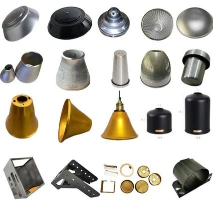 Light Industry Metal Spinning Parts Customized Aluminium Sheet Metal Components