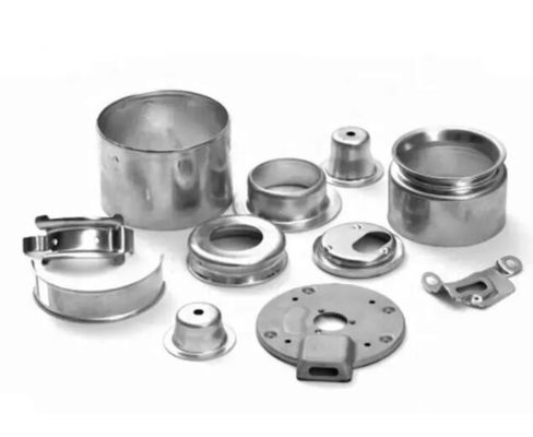 Sandblasting Metal Spinning Parts High Precision For Led Fluorescent Lamp