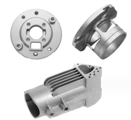 Stainless Steel OEM Die Casting Parts Powder Coating For Led Light Body Housing