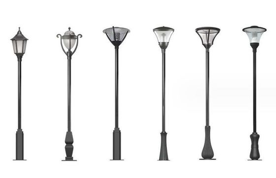 Lawn Guardrail Column Waterproof Garden Lights 6500K For Putdoor