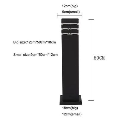 Aluminium LED Bollard Lights , Outdoor Garden Light Water Resistant Anti Glare